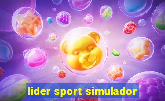 lider sport simulador